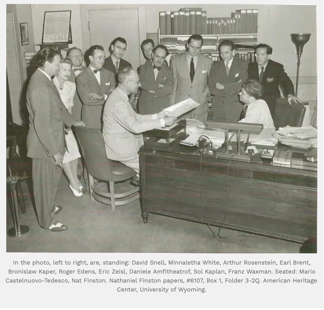 Earl Brent in the Studio